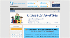 Desktop Screenshot of inglesdaganzo.com